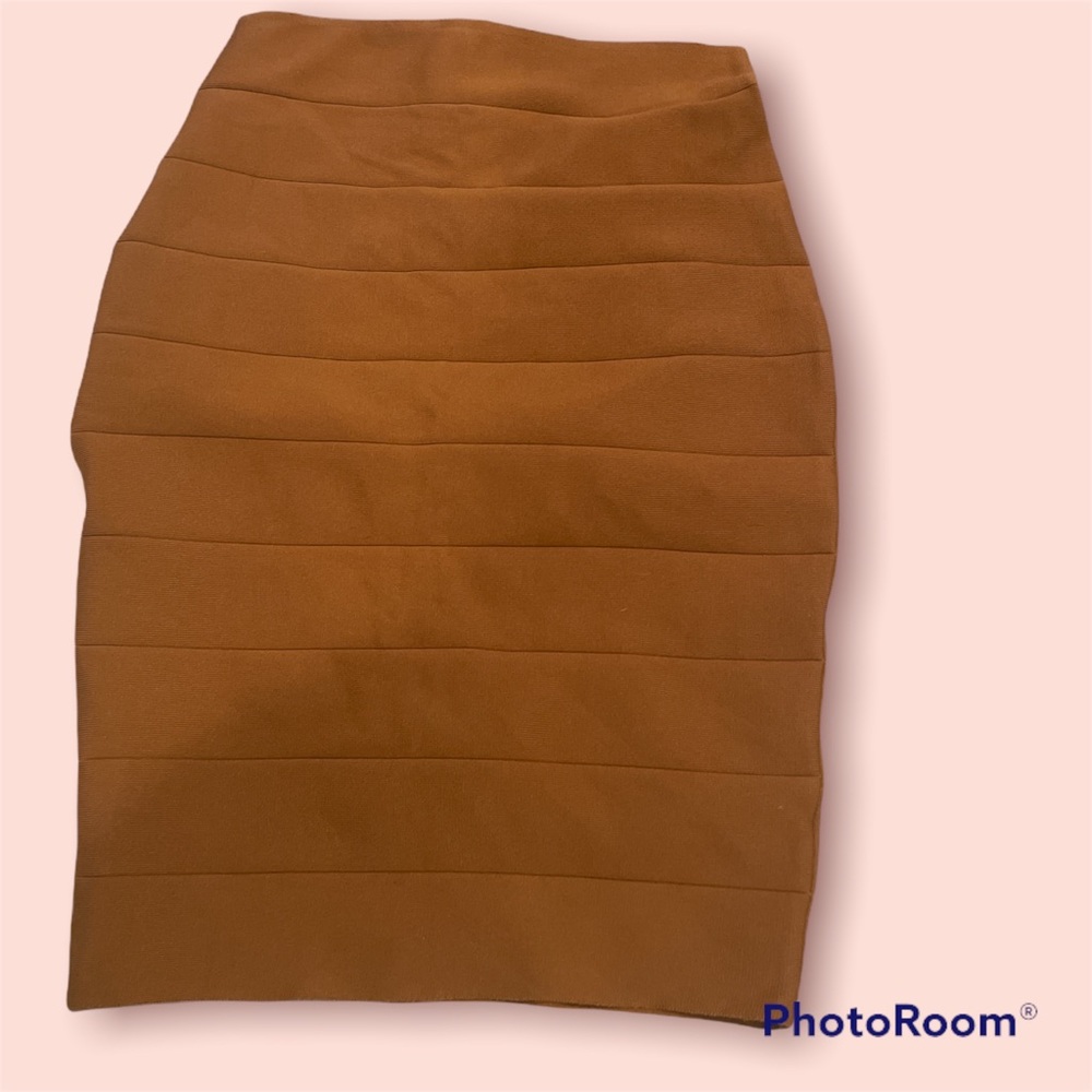 Bandage Skirt Camel Medium